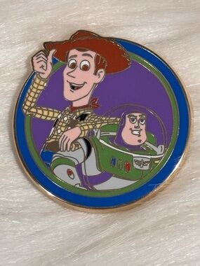 Buzz Lightyear and Woody Toy Story Best Friend Mystery 2012 Disney Pin